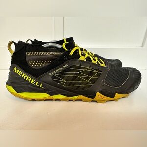 Merrell All Out Terra Trail J32437 Black Running Shoes Sneakers Men’s Size 11.5